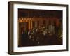 Interior of a North Italian Synagogue During Rosh Ha-Shanah Service-North Italian School-Framed Giclee Print