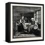 Interior of a Norwegian House-null-Framed Stretched Canvas