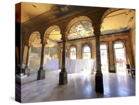 Interior of a Once Ornate and Grand Apartment Building, Now in a State of Disrepair-Lee Frost-Stretched Canvas