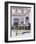 Interior of a Palace, Seville-T. Aceves-Framed Giclee Print