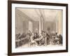 Interior of a Parisian Cafe, C.1815-Louis Leopold Boilly-Framed Giclee Print