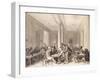 Interior of a Parisian Cafe, C.1815-Louis Leopold Boilly-Framed Giclee Print