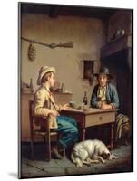 Interior of a Peasant's Cottage, C.1903-Edouard Amable Onslow-Mounted Giclee Print