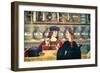 Interior of a Pharmacy, Detail of the Shopkeeper Weighing Produce-null-Framed Giclee Print