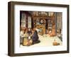 Interior of a Picture Gallery-Frans II Francken-Framed Giclee Print