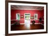 Interior Of A Plantation House, Puerto Rico-George Oze-Framed Photographic Print