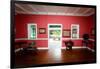 Interior Of A Plantation House, Puerto Rico-George Oze-Framed Photographic Print