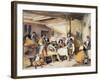 Interior of a Posada-John Frederick Lewis-Framed Giclee Print