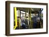 Interior of a Public Bus, England, United Kingdom-Charles Bowman-Framed Premium Photographic Print