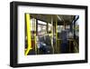 Interior of a Public Bus, England, United Kingdom-Charles Bowman-Framed Premium Photographic Print