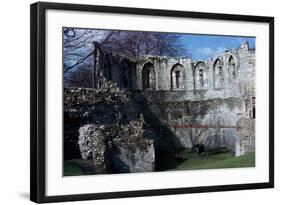 Interior of a Roman and Medieval Multangular Tower in York, 3rd Century-CM Dixon-Framed Photographic Print