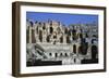 Interior of a Roman Colosseum, 3rd Century-CM Dixon-Framed Photographic Print