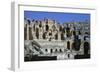 Interior of a Roman Colosseum, 3rd Century-CM Dixon-Framed Photographic Print