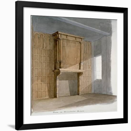 Interior of a Room in Winchester House, Winchester Place, London, C1830-null-Framed Giclee Print