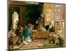 Interior of a School, Cairo-John Frederick Lewis-Mounted Giclee Print