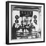 Interior of a Schoolroom at Peking University, China, 1902-CH Graves-Framed Photographic Print