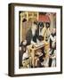 Interior of a Scriptorium, School of Segovia-null-Framed Giclee Print