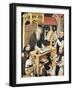 Interior of a Scriptorium, School of Segovia-null-Framed Giclee Print