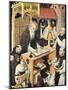 Interior of a Scriptorium, School of Segovia-null-Mounted Giclee Print