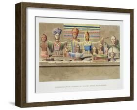 Interior of a Spirit House-null-Framed Giclee Print