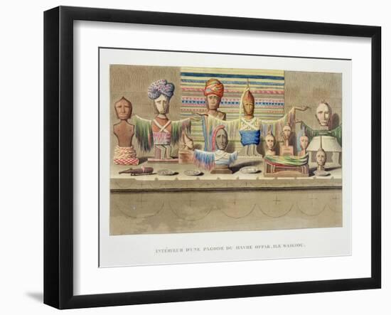 Interior of a Spirit House-null-Framed Giclee Print