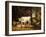 Interior of a Stable, 1810-James Ward-Framed Giclee Print