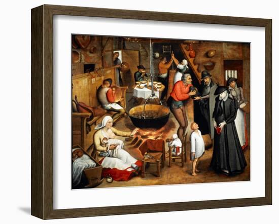 Interior of a Tavern-Jan Bruegel the Elder-Framed Giclee Print