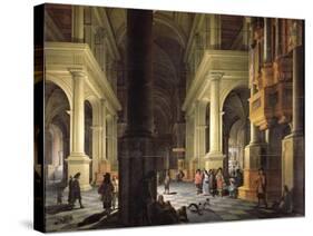 Interior of a Temple, 1652-Anthonie Delorme-Stretched Canvas