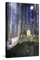 Interior of Aachen Cathedral-null-Stretched Canvas