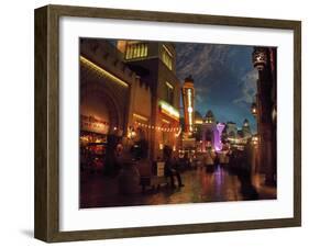 Interior of Aladdin Casino Hotel, Las Vegas-Mark Gibson-Framed Premium Photographic Print