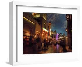 Interior of Aladdin Casino Hotel, Las Vegas-Mark Gibson-Framed Photographic Print