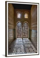 Interior of Alhambra Palace in Granada, Spain-Julianne Eggers-Framed Premium Photographic Print