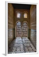 Interior of Alhambra Palace in Granada, Spain-Julianne Eggers-Framed Premium Photographic Print