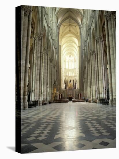 Interior of Amiens Cathedral, Amiens, Unesco World Heritage Site, Nord, France-Richard Ashworth-Stretched Canvas