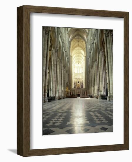 Interior of Amiens Cathedral, Amiens, Unesco World Heritage Site, Nord, France-Richard Ashworth-Framed Photographic Print