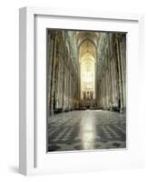 Interior of Amiens Cathedral, Amiens, Unesco World Heritage Site, Nord, France-Richard Ashworth-Framed Photographic Print