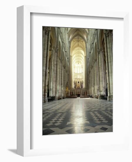 Interior of Amiens Cathedral, Amiens, Unesco World Heritage Site, Nord, France-Richard Ashworth-Framed Photographic Print