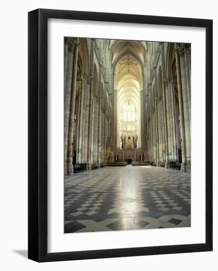 Interior of Amiens Cathedral, Amiens, Unesco World Heritage Site, Nord, France-Richard Ashworth-Framed Photographic Print