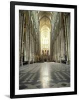 Interior of Amiens Cathedral, Amiens, Unesco World Heritage Site, Nord, France-Richard Ashworth-Framed Photographic Print