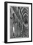 Interior of Amiens Cathedral, France, 13th Century-J Huyot-Framed Giclee Print