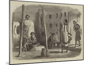 Interior of an Abyssinian House-null-Mounted Giclee Print