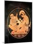 Interior of an Attic Red Figure Kylix Depicting Achilles Tending Wounded Patrocles, circa 500 BC-Sosias Painter-Mounted Giclee Print