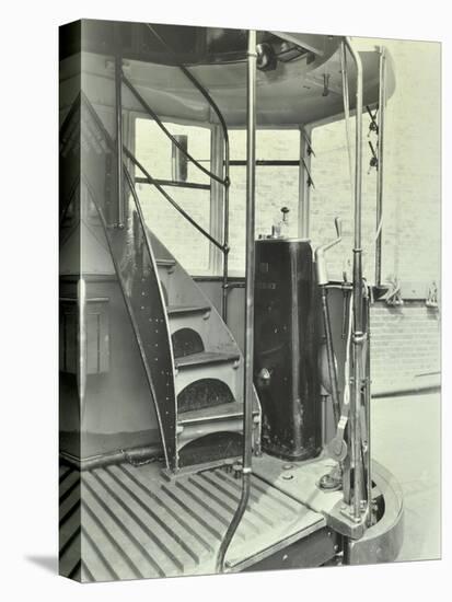 Interior of an Electric Tram Showing Driver Controls, 1931-null-Stretched Canvas