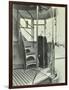 Interior of an Electric Tram Showing Driver Controls, 1931-null-Framed Photographic Print
