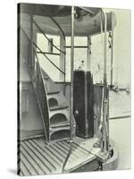 Interior of an Electric Tram Showing Driver Controls, 1931-null-Stretched Canvas