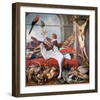 Interior of an Office, C1635-Frans Snyders-Framed Giclee Print