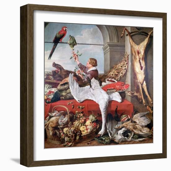 Interior of an Office, C1635-Frans Snyders-Framed Giclee Print