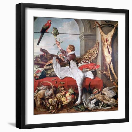 Interior of an Office, C1635-Frans Snyders-Framed Giclee Print