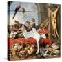 Interior of an Office, or Still Life with Game, Poultry and Fruit, c.1635-Frans Snyders Or Snijders-Stretched Canvas