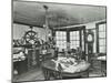 Interior of an Office with a Man on the Telephone, Greenwich, London, November 1936-null-Mounted Photographic Print